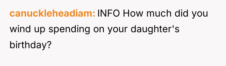 canuckleheadiam INFO How much did you wind up spending on...