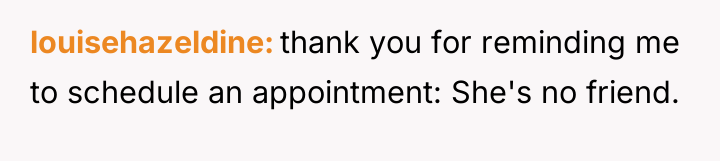 louisehazeldine thank you for reminding me to schedule an appointment:...
