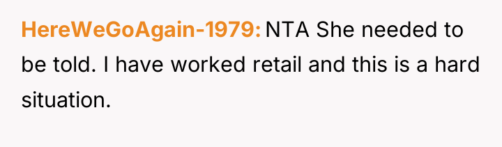 HereWeGoAgain-1979 NTA She needed to be told. I have worked...