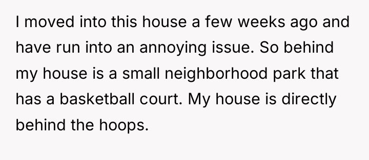 I moved into this house a few weeks ago and...