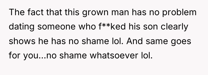 The fact that this grown man has no problem dating...