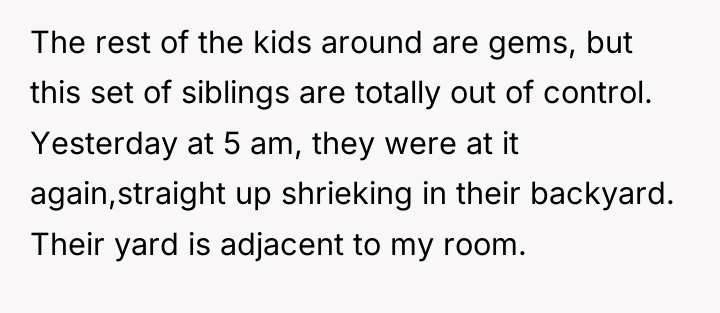The rest of the kids around are gems, but this...