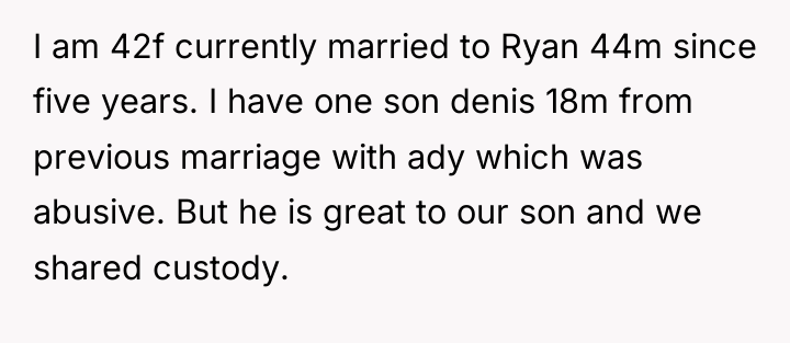 I am 42f currently married to Ryan 44m since five...