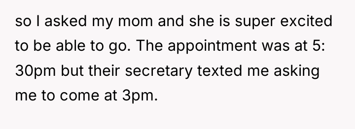 so I asked my mom and she is super excited...