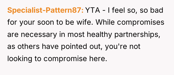 Specialist-Pattern87 YTA - I feel so, so bad for your...