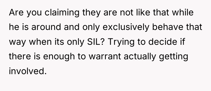 Are you claiming they are not like that while he...
