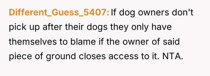 Different_Guess_5407 If dog owners don't pick up after their dogs...