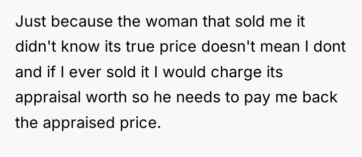 Just because the woman that sold me it didn't know...