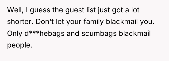 Well, I guess the guest list just got a lot...