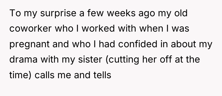 To my surprise a few weeks ago my old coworker...