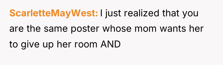 ScarletteMayWest I just realized that you are the same poster...