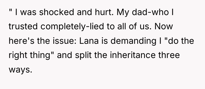 " I was shocked and hurt. My dad-who I trusted...