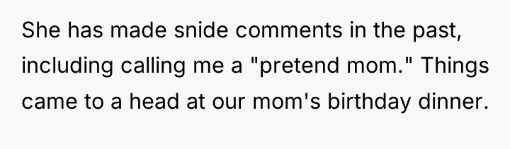 She has made snide comments in the past, including calling...
