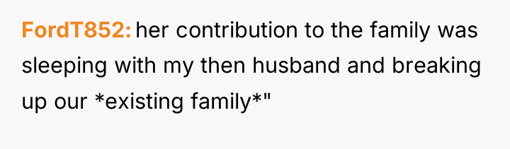 FordT852 her contribution to the family was sleeping with my...