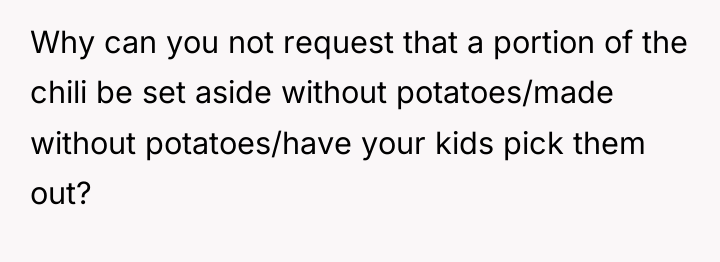 Why can you not request that a portion of the...