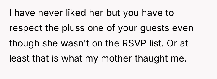 I have never liked her but you have to respect...