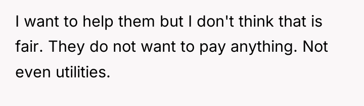 I want to help them but I don't think that...