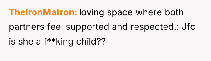 TheIronMatron loving space where both partners feel supported and respected.:...