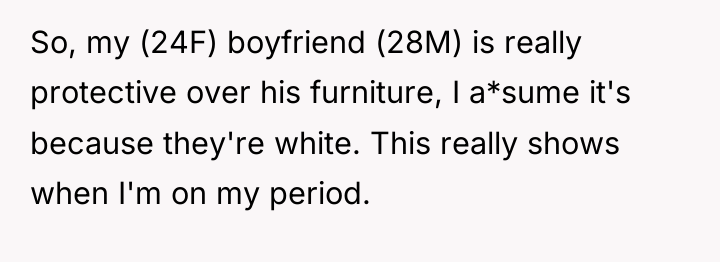 So, my (24F) boyfriend (28M) is really protective over his...
