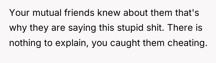 Your mutual friends knew about them that's why they are...