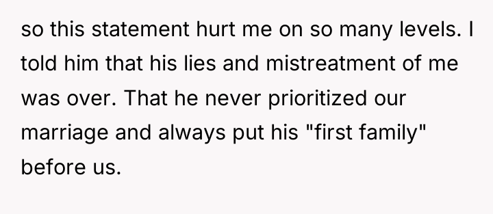 so this statement hurt me on so many levels. I...