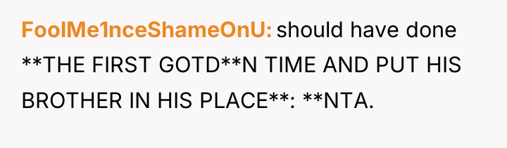 FoolMe1nceShameOnU should have done **THE FIRST GOTD**N TIME AND PUT...
