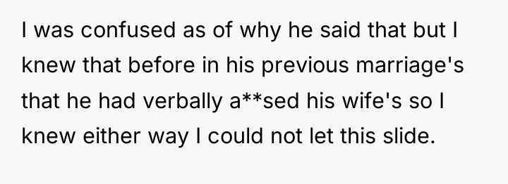 I was confused as of why he said that but...