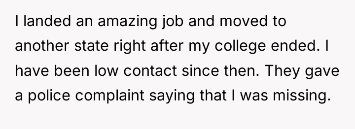 I landed an amazing job and moved to another state...