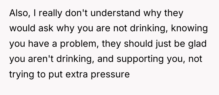 Also, I really don't understand why they would ask why...