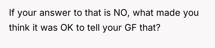 If your answer to that is NO, what made you...
