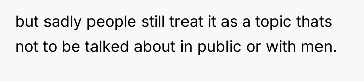 but sadly people still treat it as a topic thats...