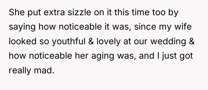 She put extra sizzle on it this time too by...