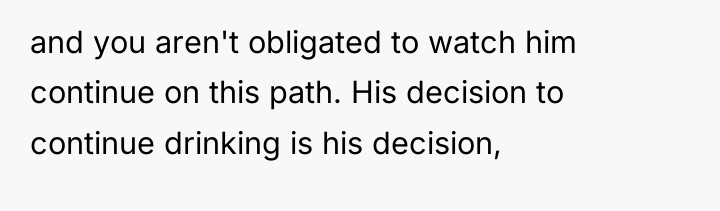 and you aren't obligated to watch him continue on this...