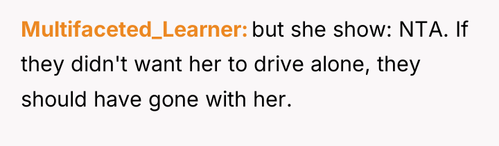 Multifaceted_Learner but she show: NTA. If they didn't want her...