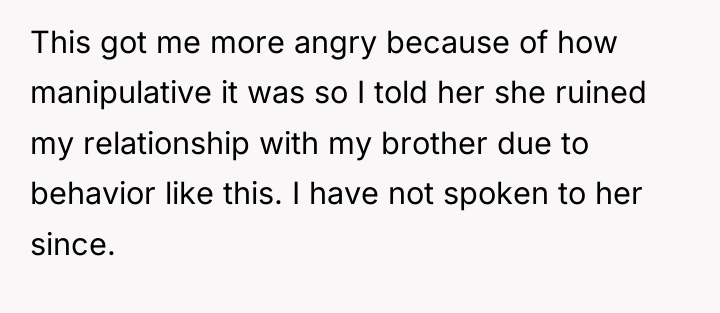 This got me more angry because of how manipulative it...