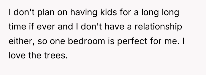 I don't plan on having kids for a long long...