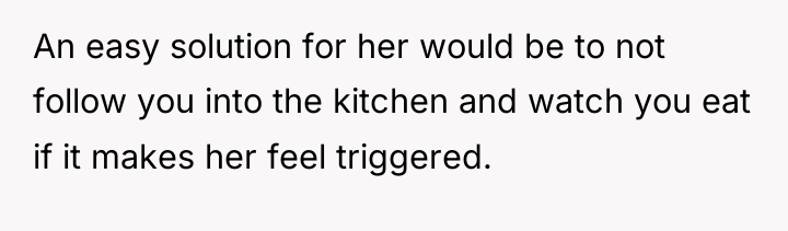 An easy solution for her would be to not follow...