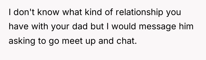 I don't know what kind of relationship you have with...