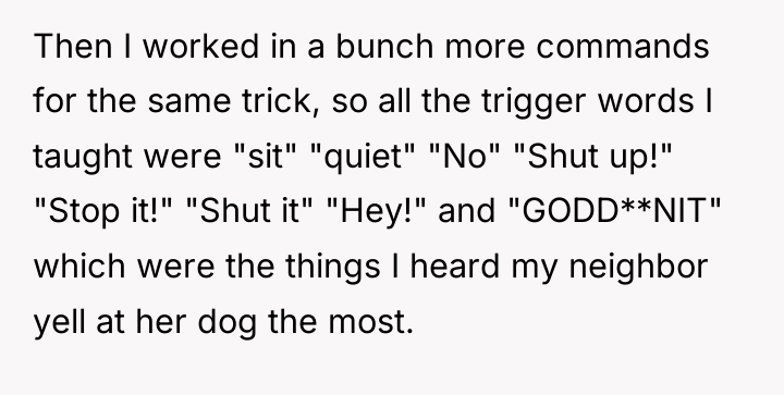 Then I worked in a bunch more commands for the...