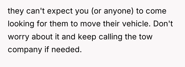 they can't expect you (or anyone) to come looking for...