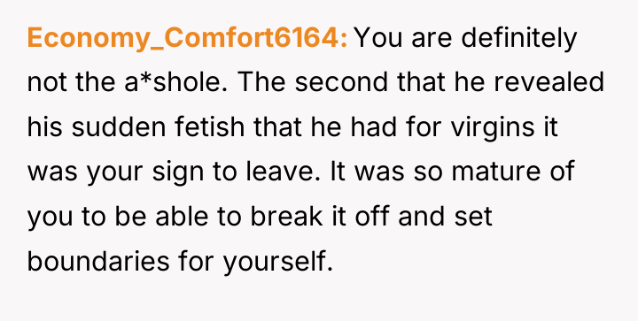 Economy_Comfort6164 You are definitely not the a*shole. The second that...