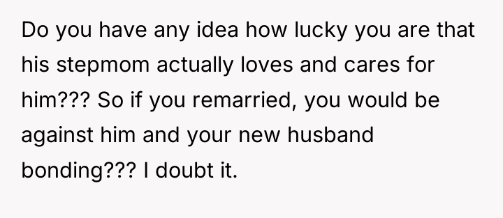 Do you have any idea how lucky you are that...