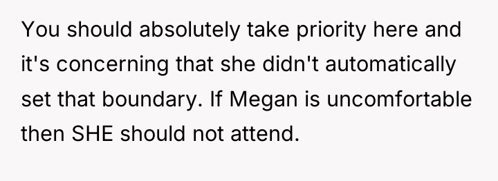 You should absolutely take priority here and it's concerning that...