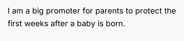 I am a big promoter for parents to protect the...