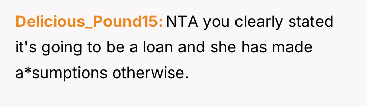 Delicious_Pound15 NTA you clearly stated it's going to be a...