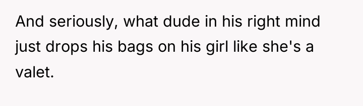 And seriously, what dude in his right mind just drops...