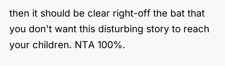 then it should be clear right-off the bat that you...