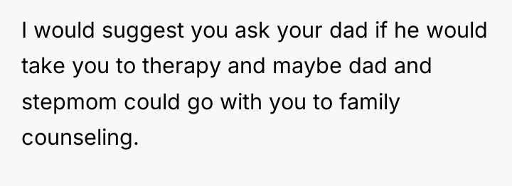 I would suggest you ask your dad if he would...