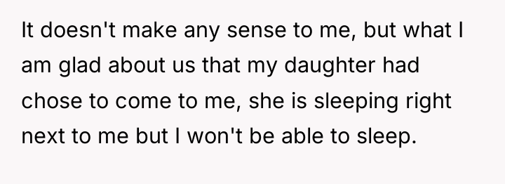 It doesn't make any sense to me, but what I...