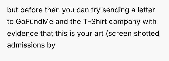 but before then you can try sending a letter to...